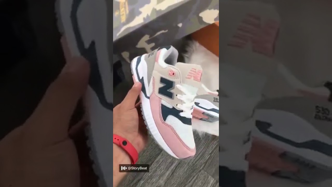 Watch Tenis zapatillas para Mujer New Balance 100% importadas, Gris Rosado Now Tenis zapatillas para Mujer New Balance 100% importadas, Gris Rosado