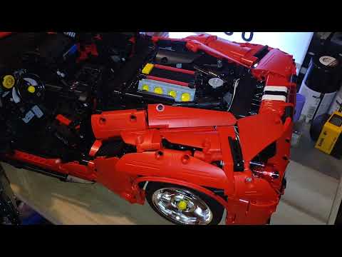CaDA Master Italian Super car 488 RC gear shifting