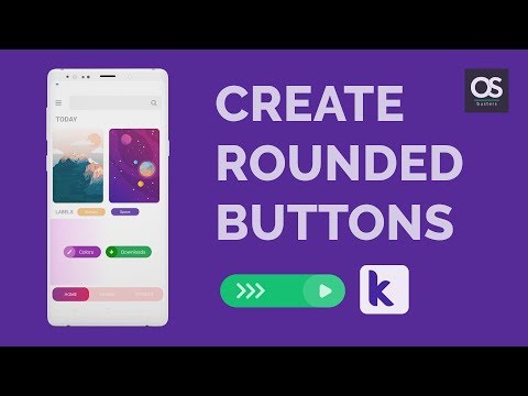 Rounded Buttons: How to design them in Kodular? [2019]