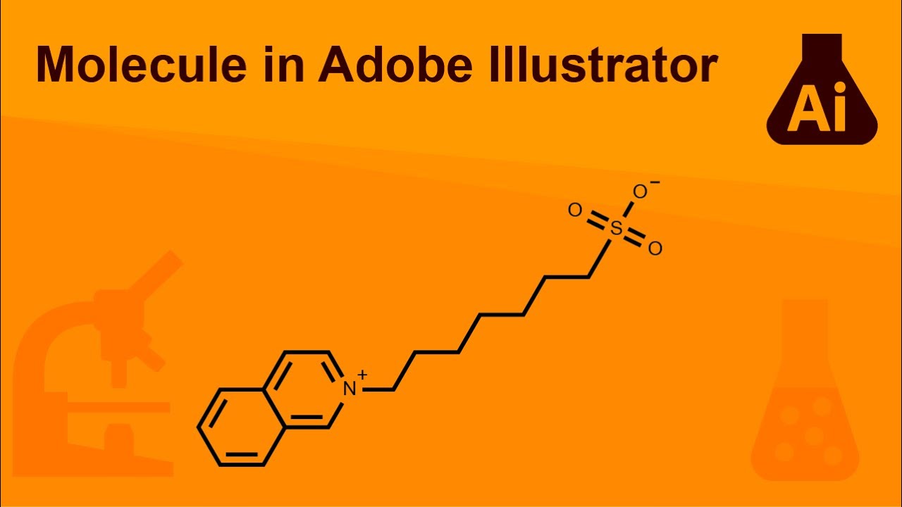 Molecule in Adobe Illustrator