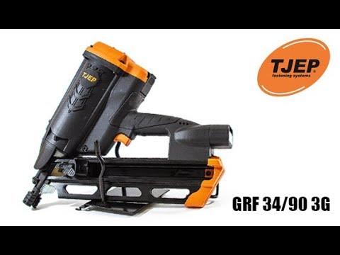 Jak wygląda NOWA gwoździarka gazowa TJEP GRF 34/90 3G ?