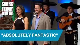 Shark Tank Australia | Salsa Rudo's Musical Pitch Brings A SMILE!