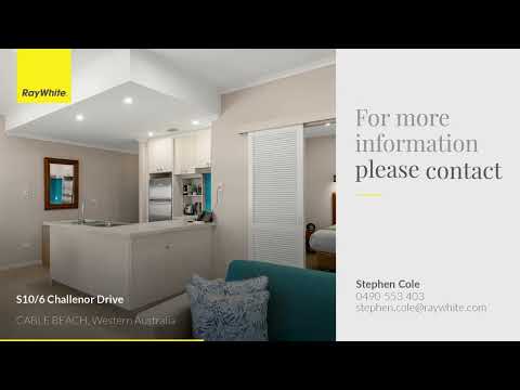 S10/6 Challenor Drive, Cable Beach, WA 6726, 1 Bedrooms, 1 Bathrooms, Apartment