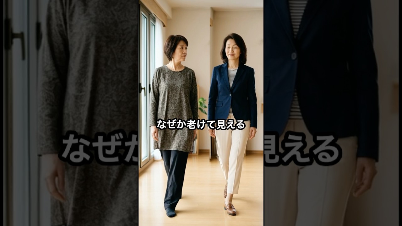 50代,60代のファッションは丈を変えるだけで様変わりします