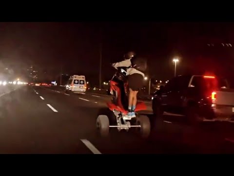 Almighty sale del hospital y se va a la calle con drizmali hacer caballos y locuras con la moto