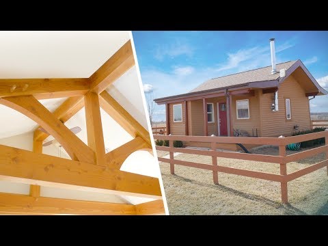 Off-Grid, Timber-Framed Tiny House with Japanese Inspiration | Full Tour