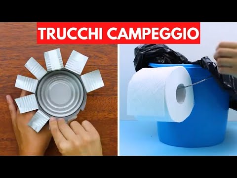 Trucchi di sopravvivenza per un campeggio FACILE ✨