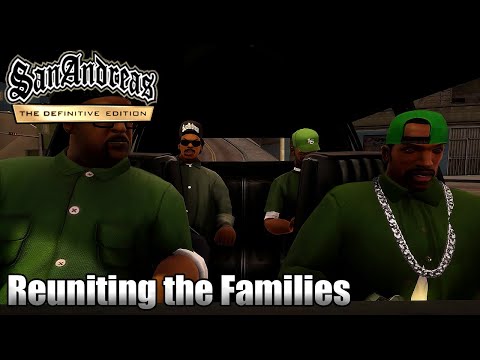 GTA SAN ANDREAS DEFINITIVE EDITION - Mission #26 - Reuniting the Families (4K 60FPS)
