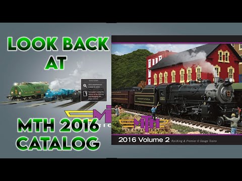 Lets take a look back at the MTH 2016 vol 2 catalog.