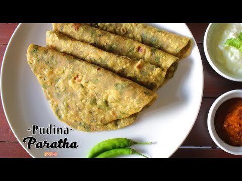 Pudina Paratha | Easy pudina paratha recipe | Home Cooking