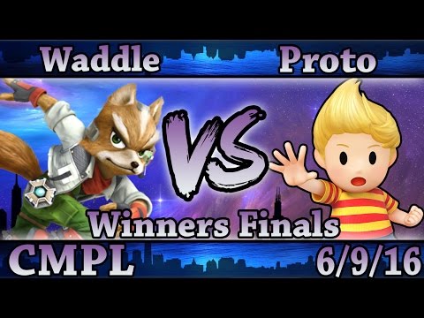 CMPL 5 - Waddle (Fox) Vs Proto (Lucas) Smash Wii U Winners Finals - Smash 4