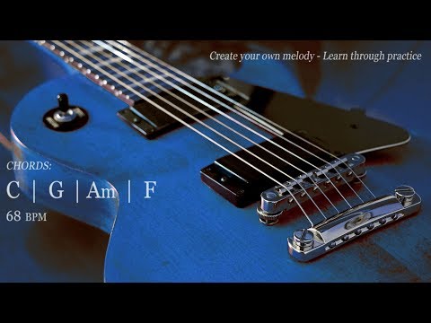 Slow Pop Rock Backing Track Ballad C Major