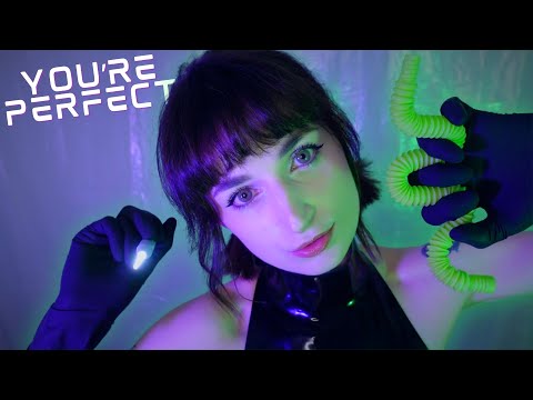 Alien is Obsessed With Your Face ASMR Roleplay (personal attention, face exam)