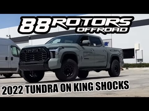2022 TOYOTA TUNDRA TRD OFFROAD 4X4 LIFTED ON KING SUSPENSION