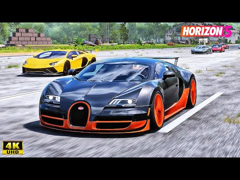 FH5 ULTIMATE DRAG RACE SHOWDOWN! JESKO, VENOM F5, VEYRON, LAFERRARI, MCLAREN P1, CHIRON, RIMAC, SIAN