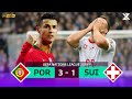 HE DID IT AGAIN RONALDO S HAT TRICK SHOW PORTUGAL 3 1 SWITZERLAND 2019