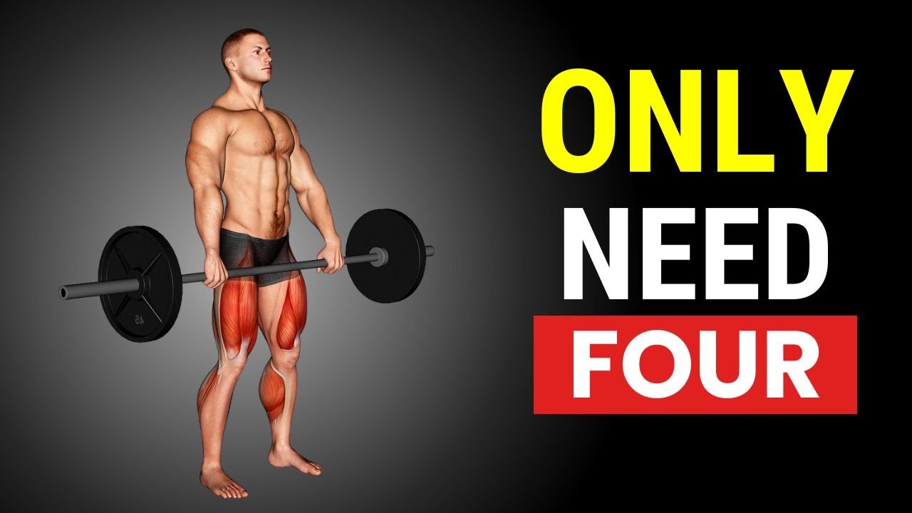 The ONLY 4 Exercises You Need For Mass