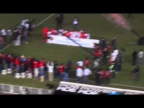 River levanta la copa - River vs Sevilla - Copa Euroamericana 2015