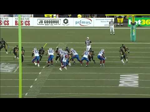 CFL Recap: Montreal 28, Hamilton 41 - September 28, 2012