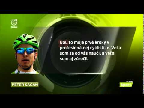 Slovak television about Peter Sagan signing at Tinkoff (Slovak) (3)