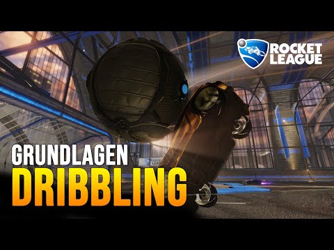 LEARN DRIBBLING: Tips & Tricks in Rocket League | Getting the Ball on the Roof & Dribbling [German]