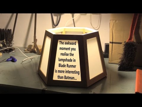Hexagonal Lampshade from Blade Runner / Prop