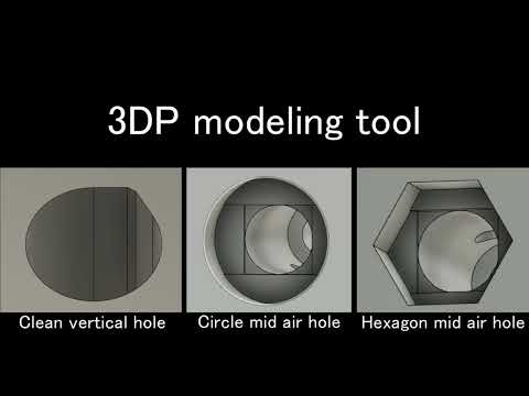 3dp modeling tool