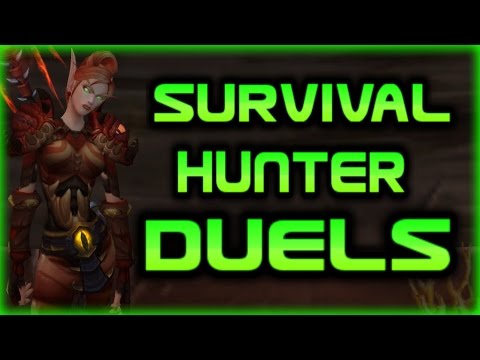 Legion - Survival Hunter duels! Power of the Eagle!! - 7.0.3 wow 110 Hunter pvp [evylyn]