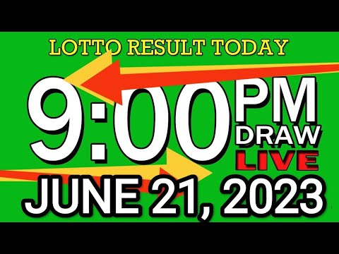 LIVE 9PM LOTTO RESULT JUNE 21, 2023 LOTTO RESULT WINNING NUMBER