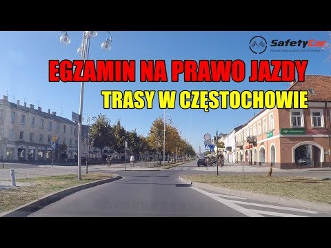 Zawracanie za placem Daszyńskiego - trasy egzaminacyjne