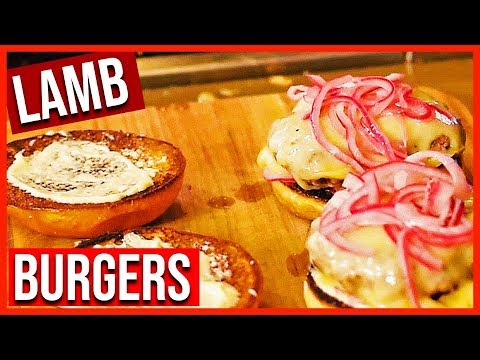 Spiced Lamb Burgers | The Best Lamb Burger Recipe