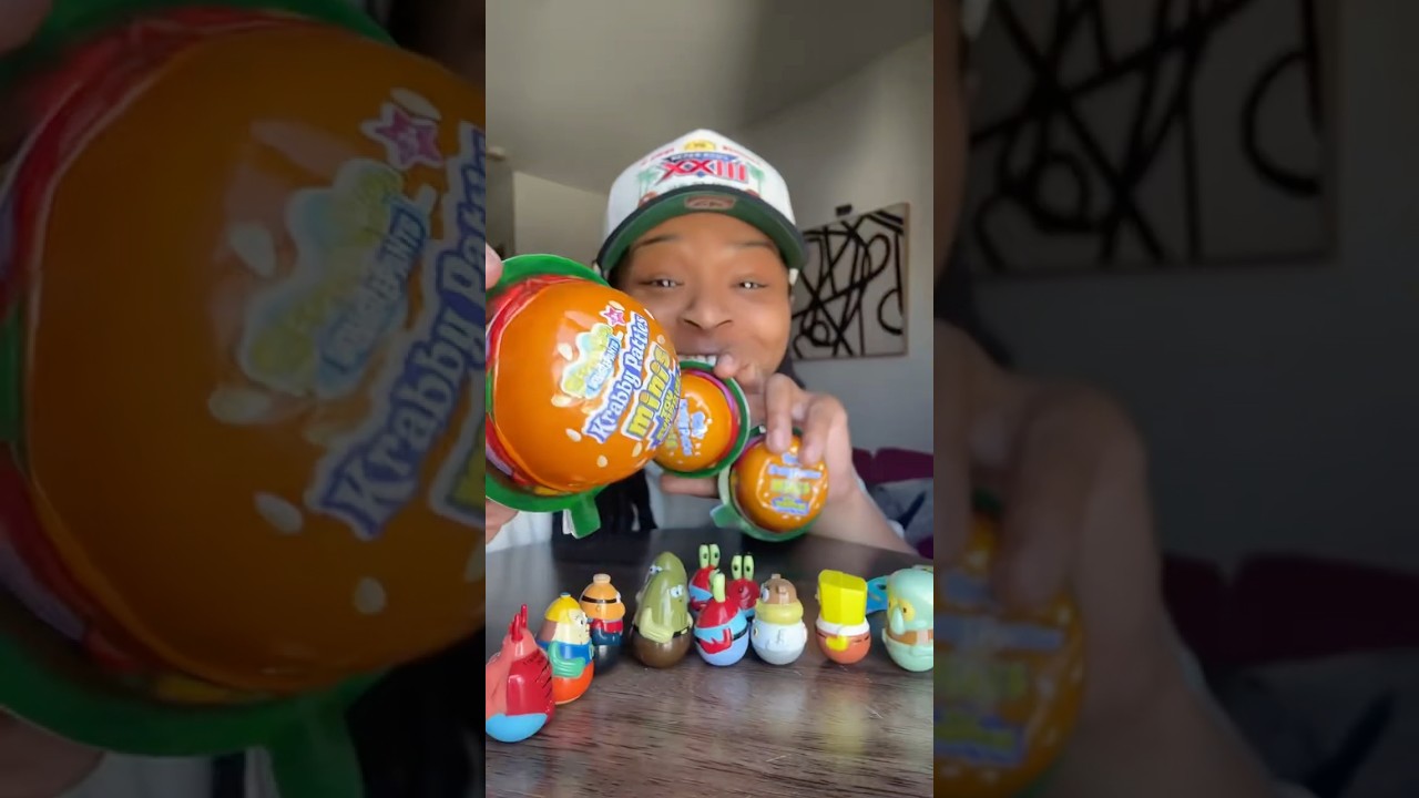 3 More SpongeBob Gummy Krabby Patties?! Let’s Unbox! 🍔😲