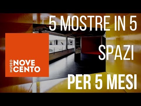 Cinque spazi per cinque mostre al Museo Novecento di Firenze