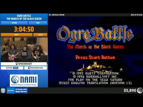 Ogre Battle: The March of the Black Queen (Saturn) by Spockrocket - RPG Limit Break 2024