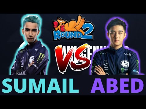 ABED vs SUMAIL (Round2) WHOSE IS THE KING OF MID LANE ??? - DOTA2 7.29 GAMEPLAY