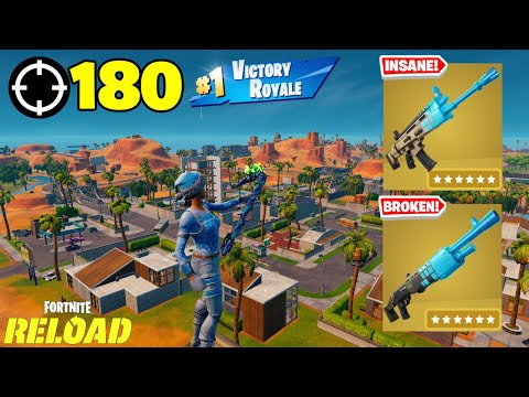 180 Elimination Squad "Ranked RELOAD” Gameplay Wins (Fortnite Chapter 7 PS5 Controller)