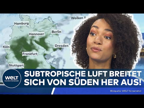 WETTER IN DEUTSCHLAND: Sonne im Süden, Schauer im Norden – spürbare Abkühlung zum Wochenende!