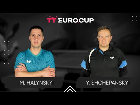 11:00 Mykola Halynskyi - Yurii Shchepanskyi 21.11.2024 TT Euro.Cup Ukraine Elite. TABLE 3