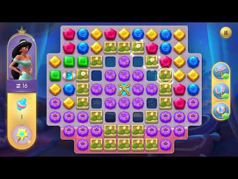 Disney Princess Majestic Quest Level 319 NO BOOSTERS - A S GAMING ✔️