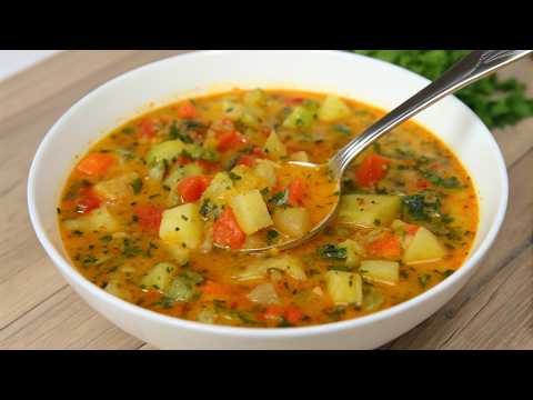 Diese Suppe ist ein starker Fatburner! Den Körper reinigen und abnehmen! Ich esse Tag und Nacht!