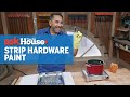 How To Strip Paint Off Old Hardware Ask This Old House