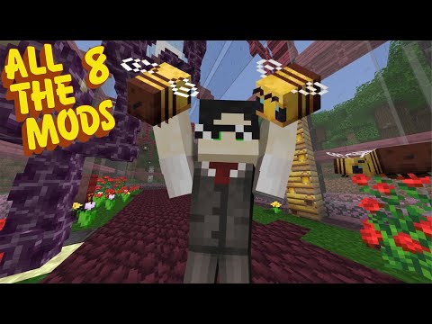 Productive Bees with ALL THE MODS - ATM 8