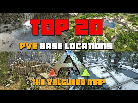 ARK: Valguero | DIE 20 BESTEN PVE-Basisstandorte!