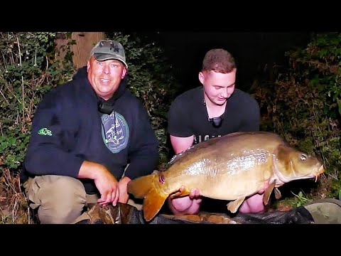 Karpfenangeln VTB 91- Eine spontane Nacht am kleinen Fluss // Mit Unterwasseraufnahmen