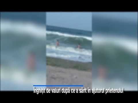 Inghitit de valuri dupa ce a sarit in ajutorul prietenului