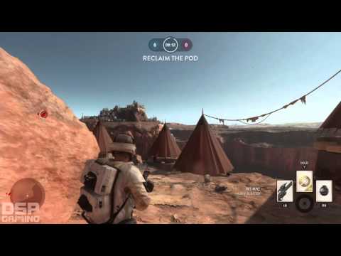Star Wars Battlefront Launch gameplay pt8 - Drop Zone (AWFUL, Most Unbalanced Mode)