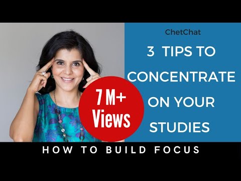 How To Concentrate On Studies For Long Hours | 3 Simple Tips to Focus On Studies | ChetChat Video