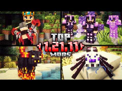 Top 10 Minecraft 1.21.11 Mods! (Forge/Fabric/NeoForge)
