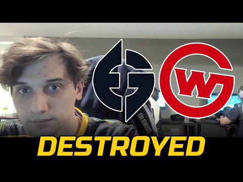 EG VS WILDCARD GAME 2 - 23 MINUTE DESTROYED DPC NA 2022