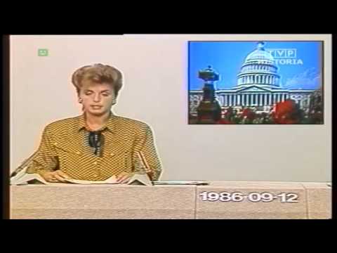 Dziennik telewizyjny 12 09 1986 r